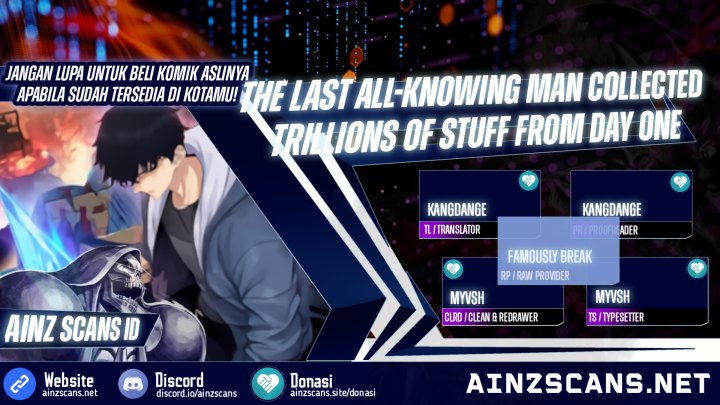 The Last All-Knowing Man Collected Trillions of Stuff from Day One Chapter 03 Gambar 1