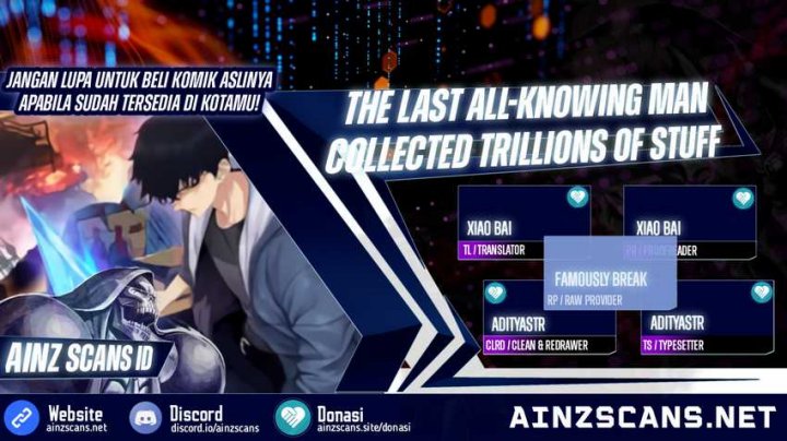 The Last All-Knowing Man Collected Trillions of Stuff from Day One Chapter 39 Gambar 1