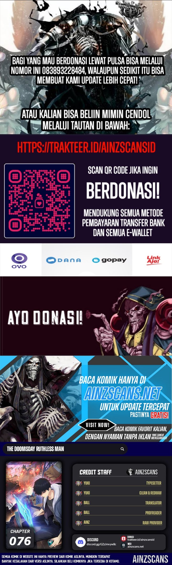 The Last All-Knowing Man Collected Trillions of Stuff from Day One Chapter 76 Gambar 1