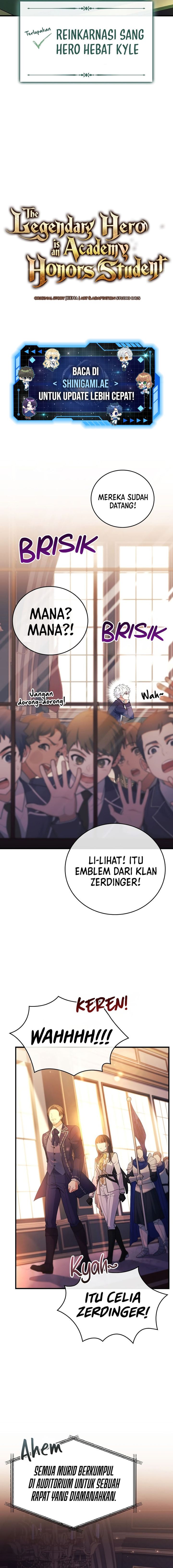 The Legendary Hero Is an Academy Honors Student Chapter 01 Gambar 8