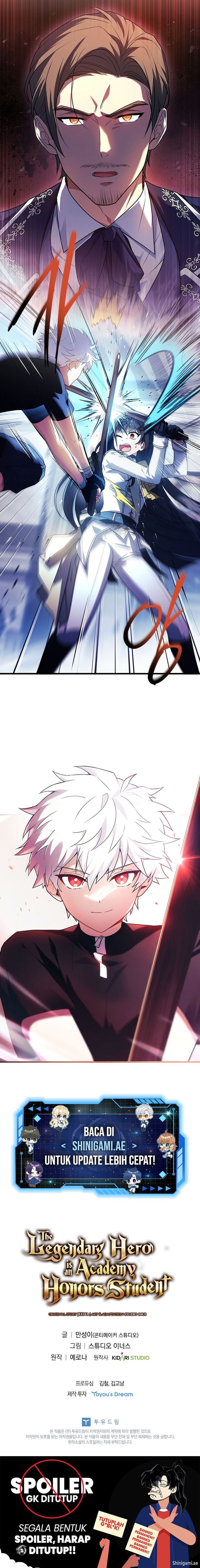 The Legendary Hero Is an Academy Honors Student Chapter 01 Gambar 28