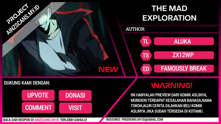 The Mad Exploration Chapter 00 Gambar 1