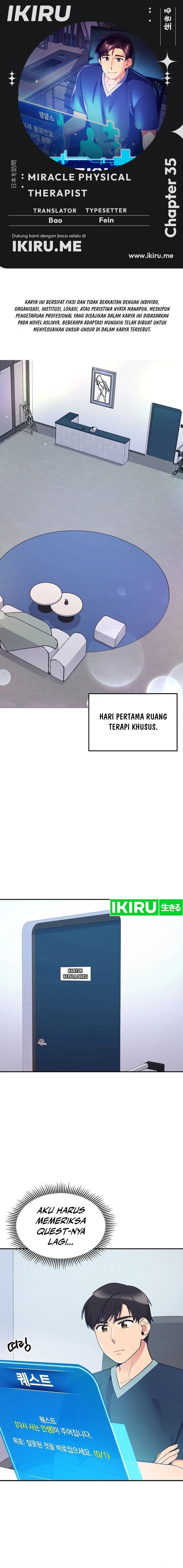 The Miraculous Physical Therapist Chapter 35 Gambar 1