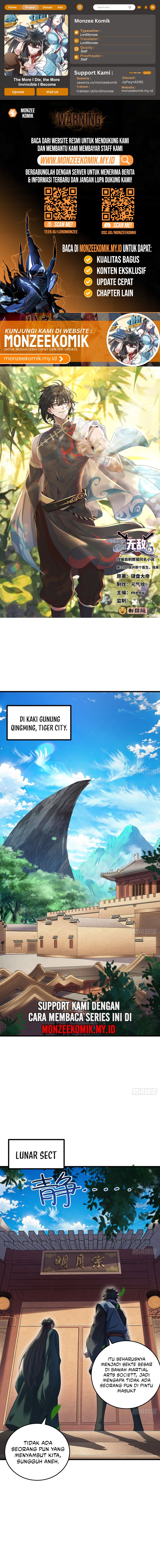 The More I Die the More Invincible I Become Chapter 39 Gambar 1