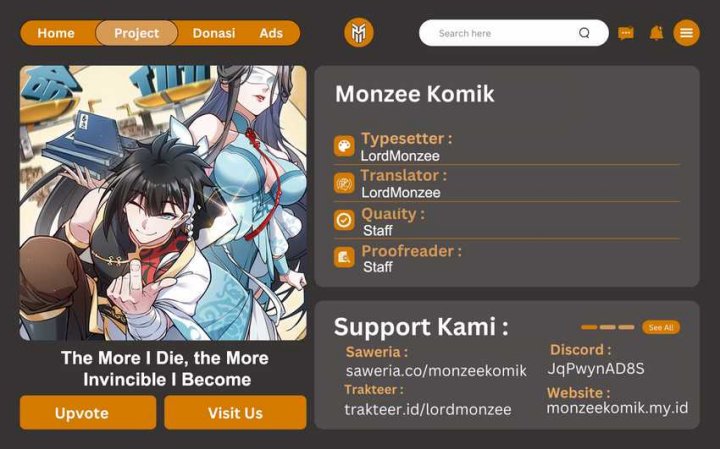 The More I Die the More Invincible I Become Chapter 40 Gambar 1