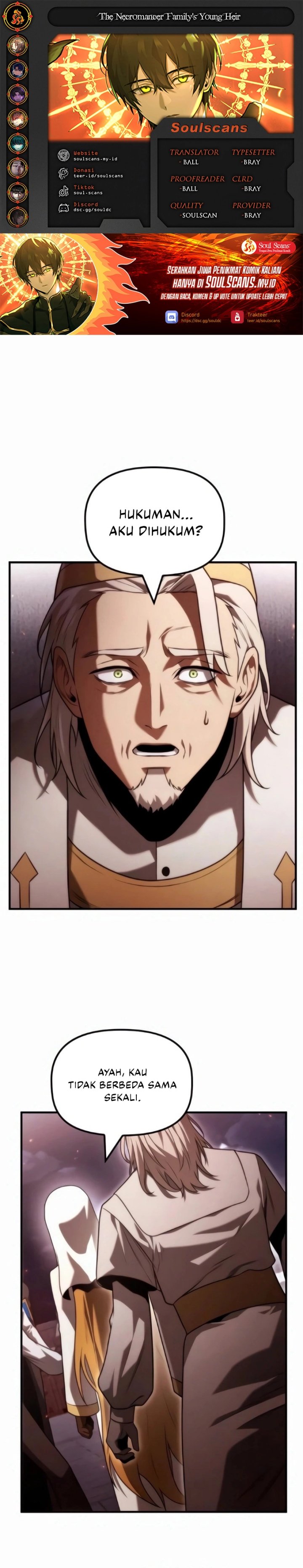 The Necromancer Family’s Young Heir Chapter 32 Gambar 1