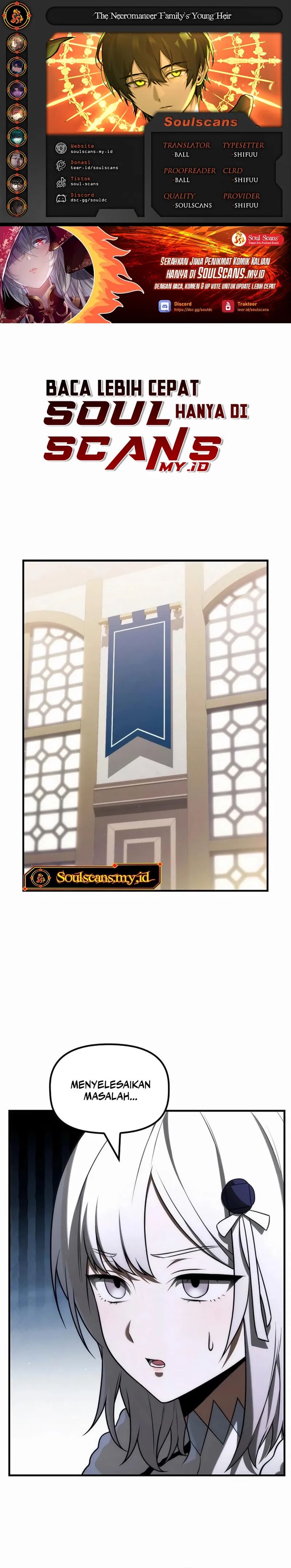 The Necromancer Family’s Young Heir Chapter 33 Gambar 1