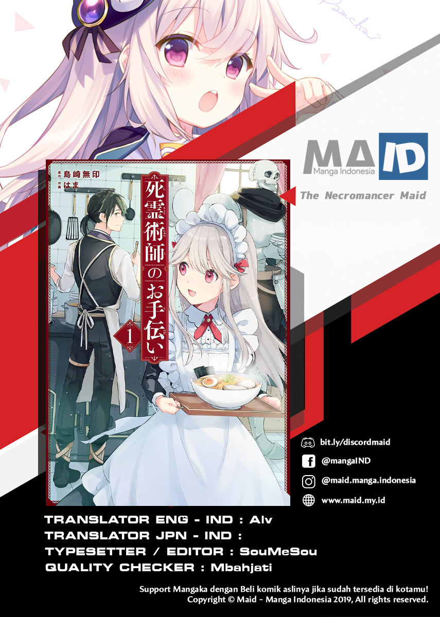 The Necromancer Maid Chapter 03 Gambar 1