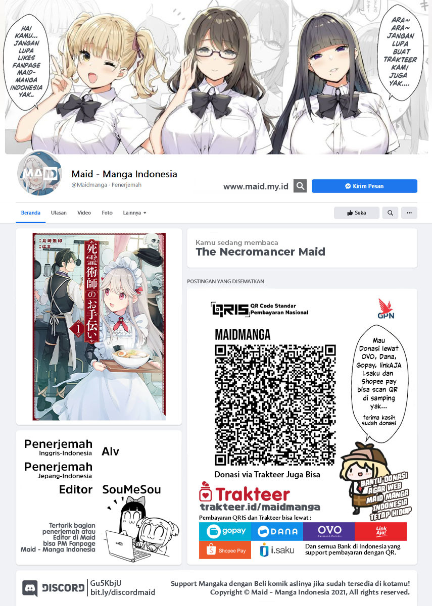 The Necromancer Maid Chapter 24 Gambar 2