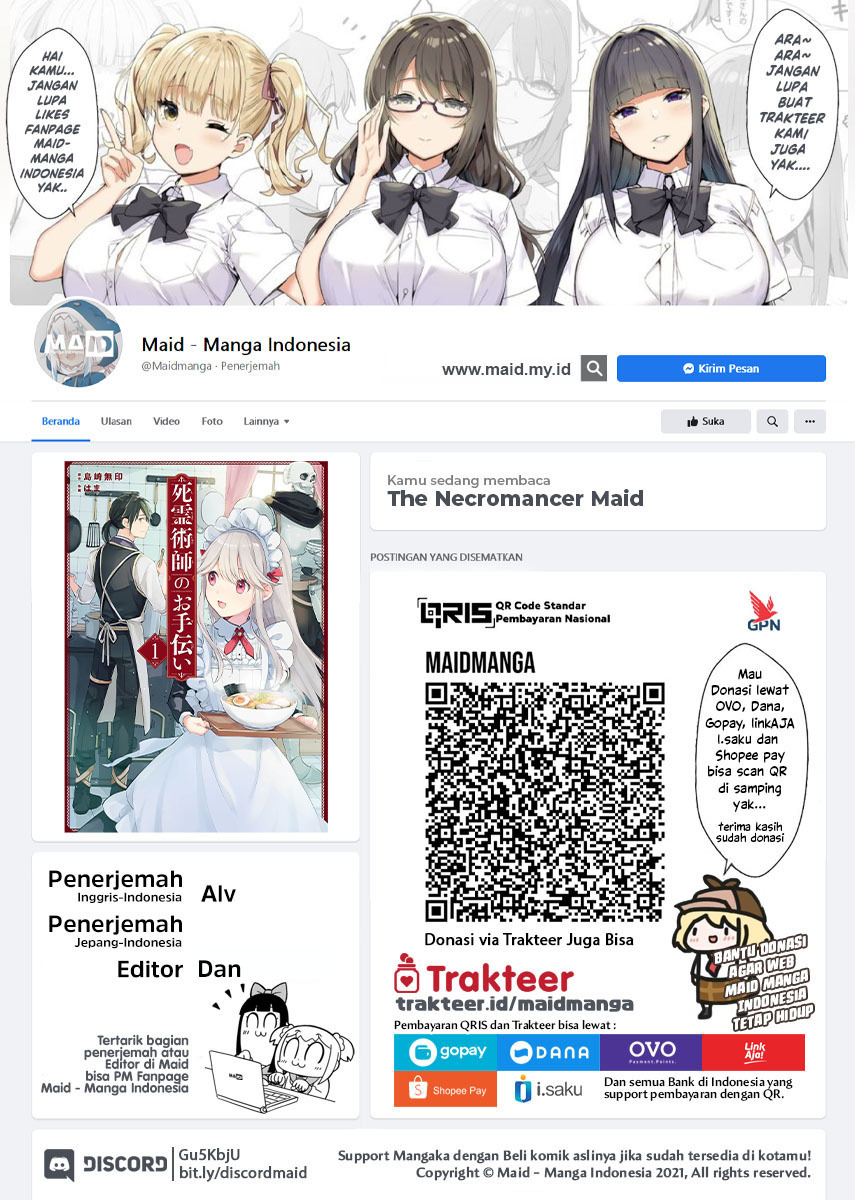 The Necromancer Maid Chapter 27 Gambar 2
