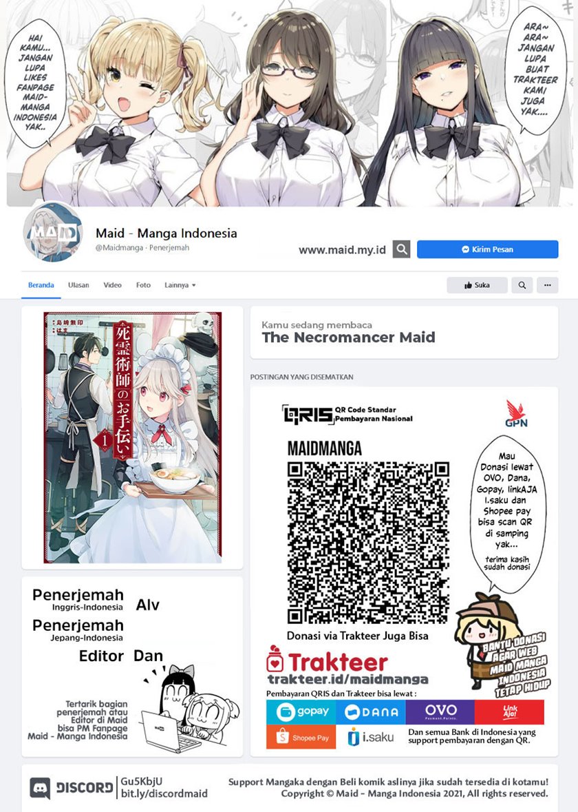 The Necromancer Maid Chapter 28 - END Gambar 2