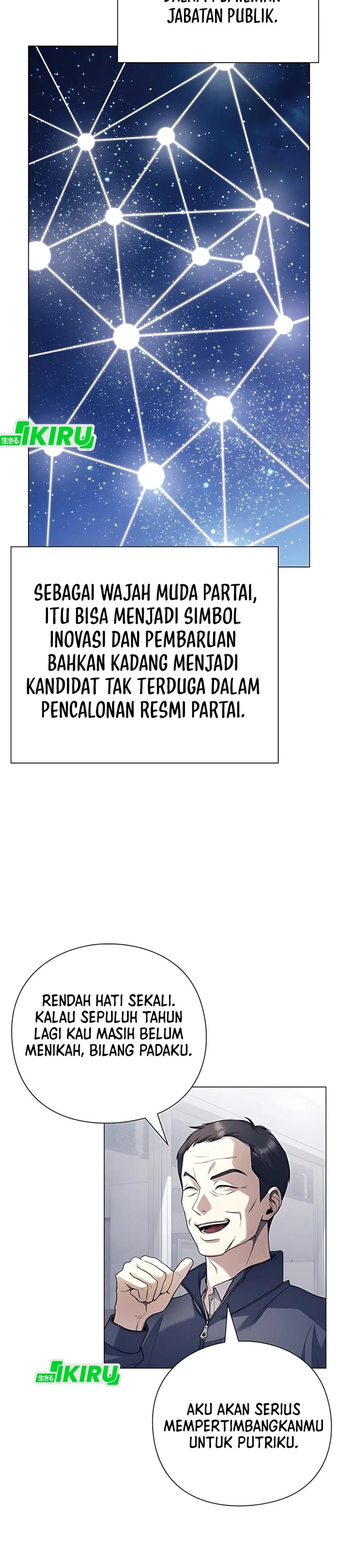 The Politician Who Sees the Future Chapter 01 Gambar 28