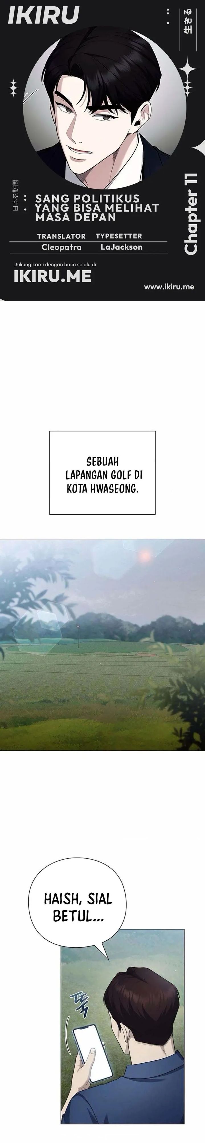 The Politician Who Sees the Future Chapter 11 Gambar 1