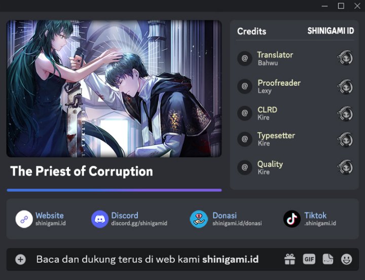 The Priest of Corruption Chapter 18 Gambar 1