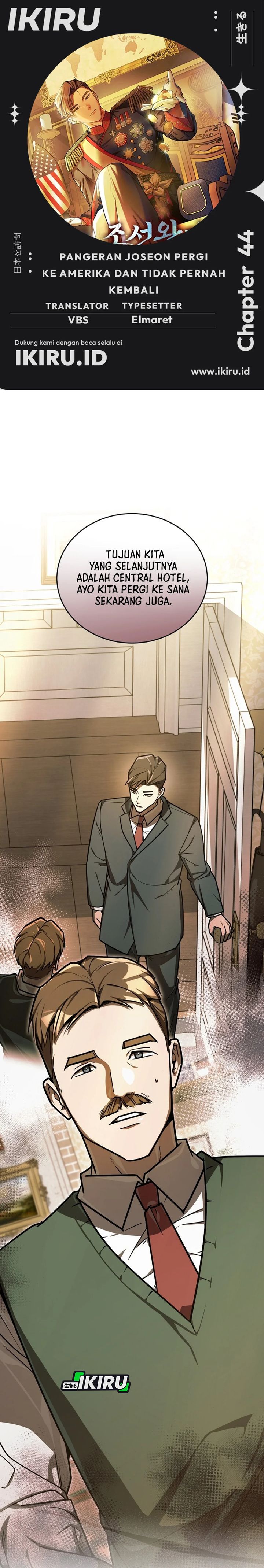 The Prince of Joseon: A One-Way Journey to America Chapter 44 Gambar 1