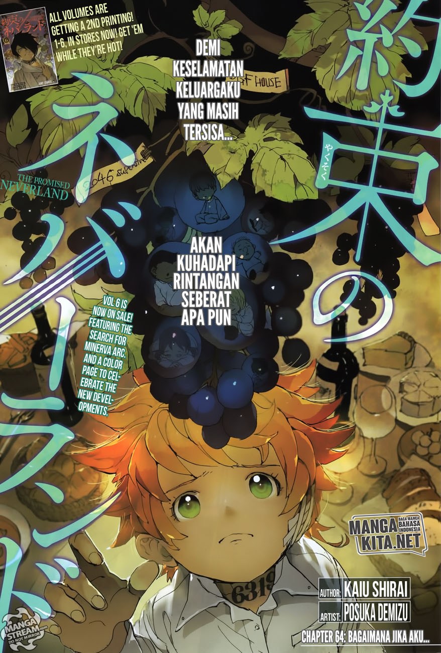 The Promised Neverland Chapter 64 Gambar 1