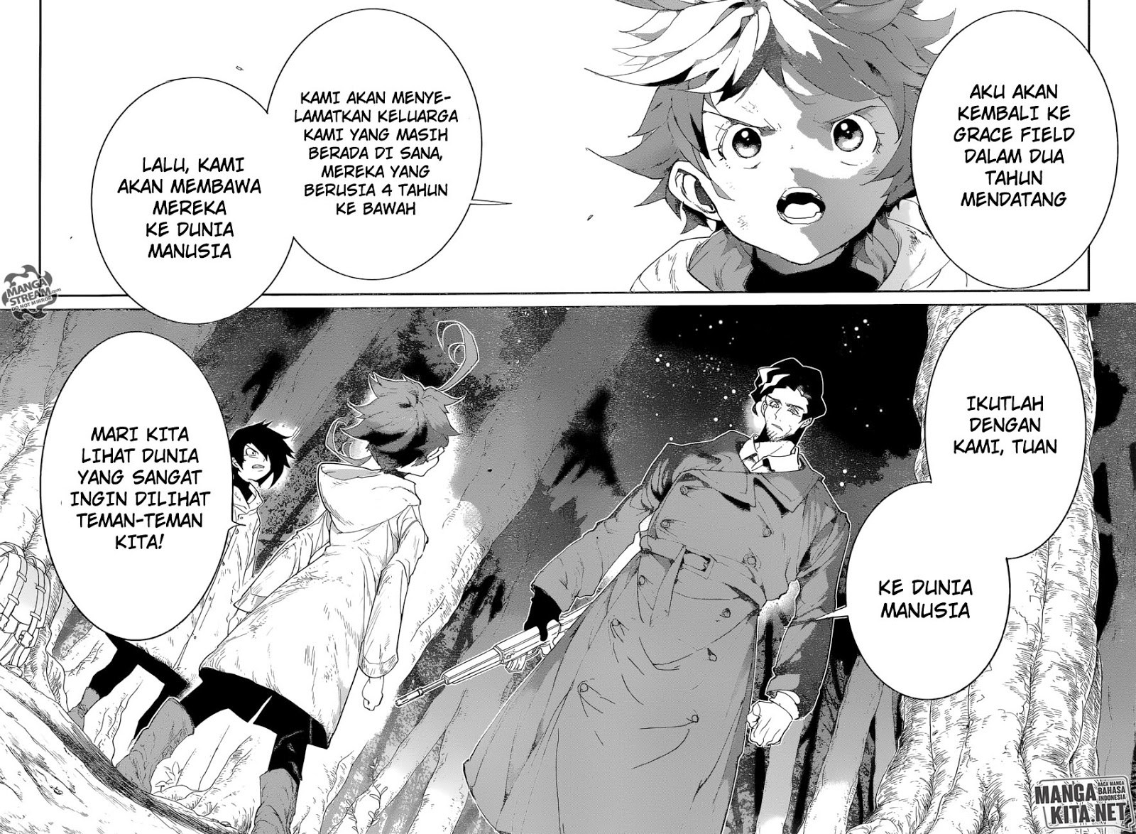 The Promised Neverland Chapter 64 Gambar 12