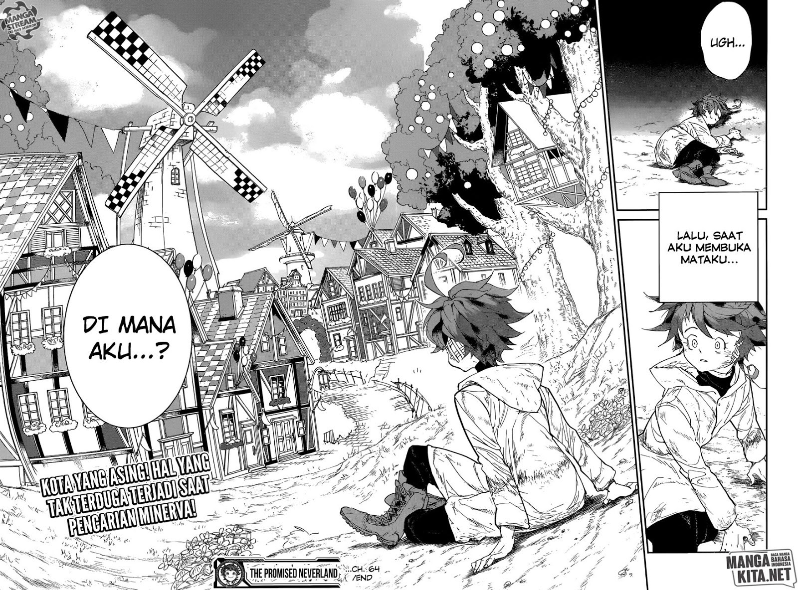 The Promised Neverland Chapter 64 Gambar 19