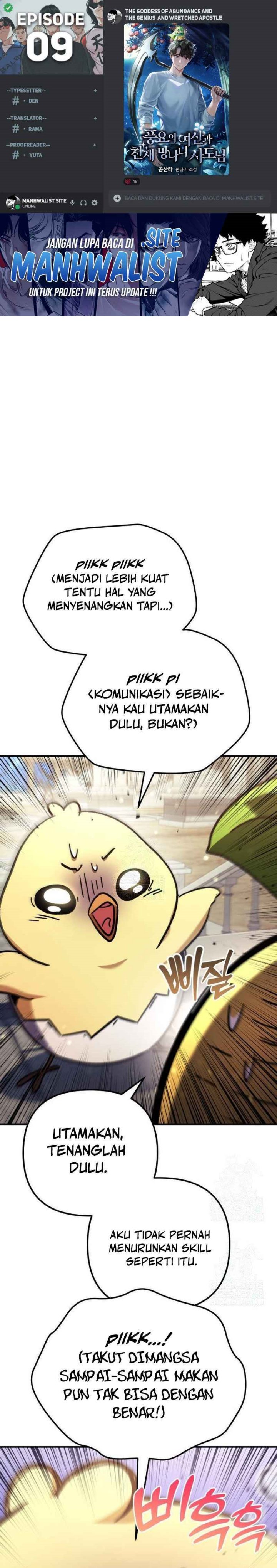 The Rebellious Apostle of the Harvest Goddess Chapter 09 Gambar 1