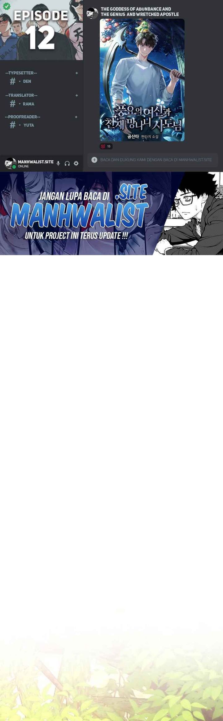 The Rebellious Apostle of the Harvest Goddess Chapter 12 Gambar 1