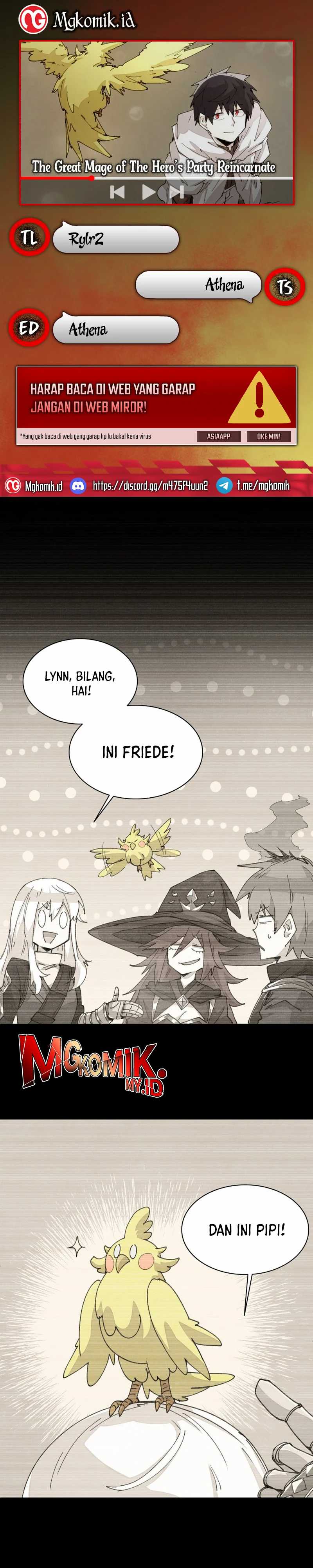 The Rebirth of the Hero’s Party’s Archmage Chapter 60 Gambar 1