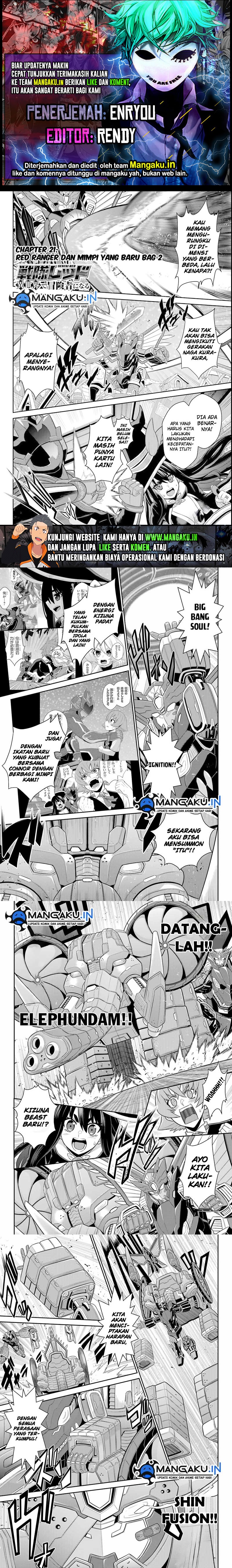The Red Ranger Becomes an Adventurer in Another World Chapter 21.2 Gambar 1