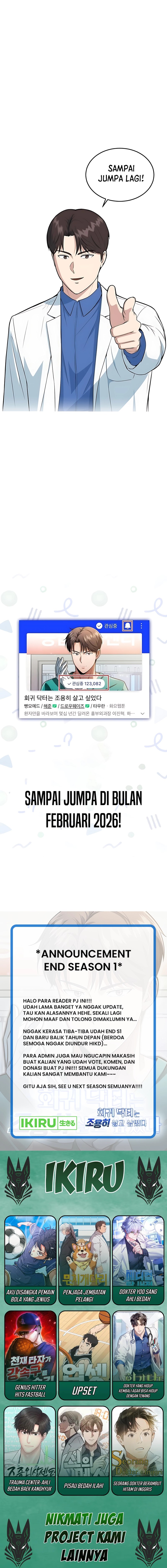 The Regressed Doctor Just Wanted to Live Quietly Chapter 50 Gambar 20