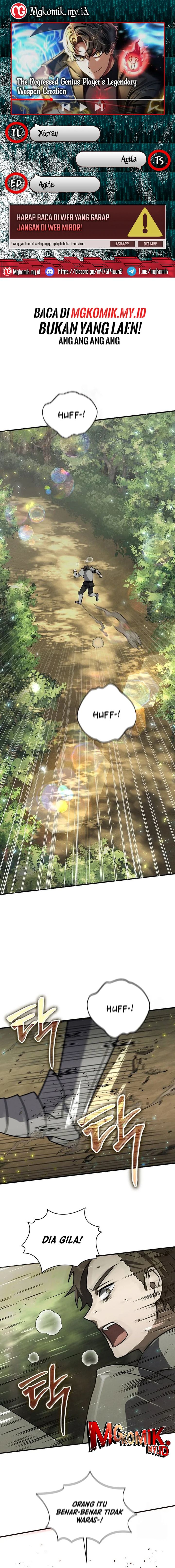 The Regressed Genius Player’s Legendary Weapon Creation Chapter 05 Gambar 1