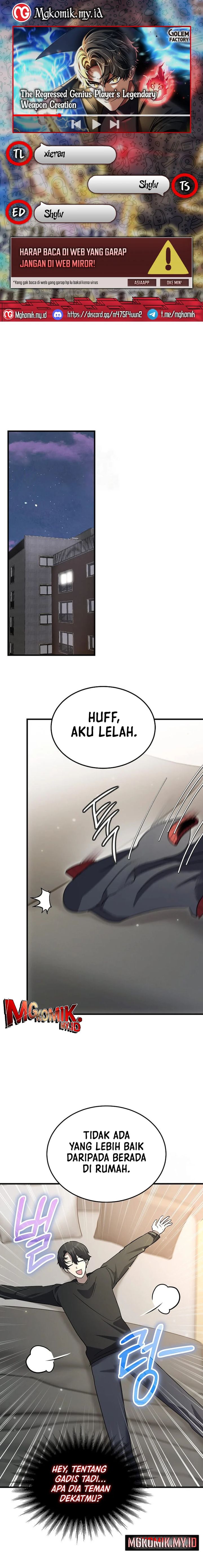 The Regressed Genius Player’s Legendary Weapon Creation Chapter 16 Gambar 1
