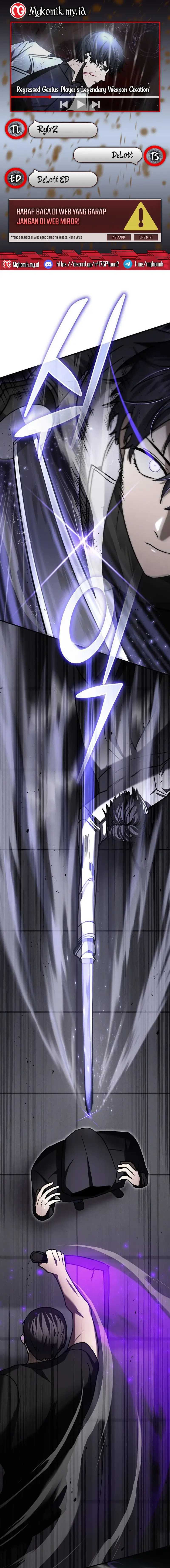The Regressed Genius Player’s Legendary Weapon Creation Chapter 24 Gambar 1
