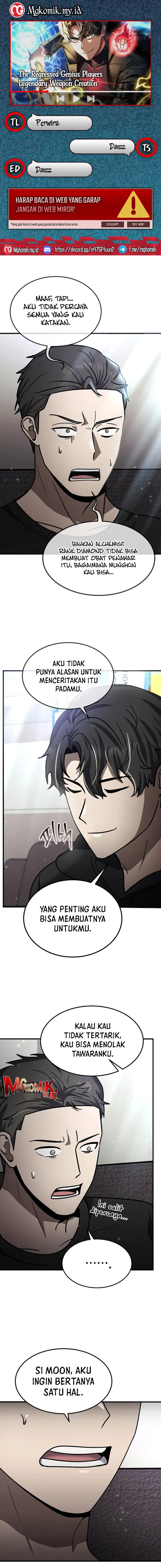 The Regressed Genius Player’s Legendary Weapon Creation Chapter 25 Gambar 1