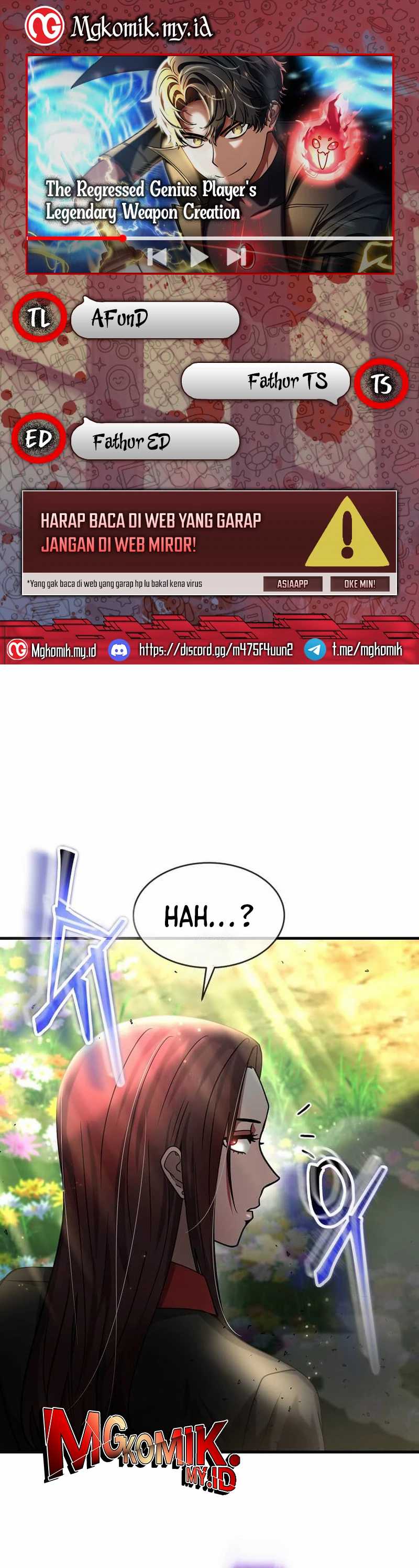 The Regressed Genius Player’s Legendary Weapon Creation Chapter 35 Gambar 1