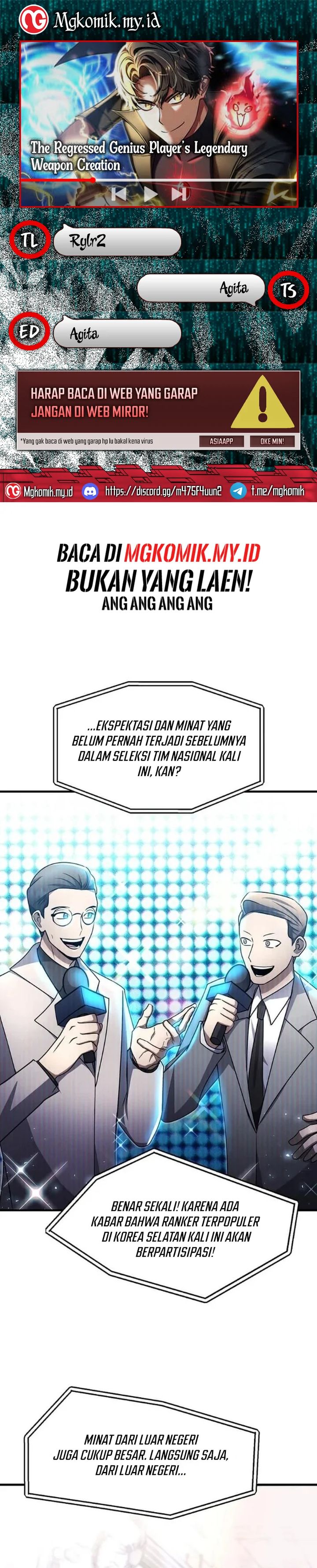 The Regressed Genius Player’s Legendary Weapon Creation Chapter 39 Gambar 1