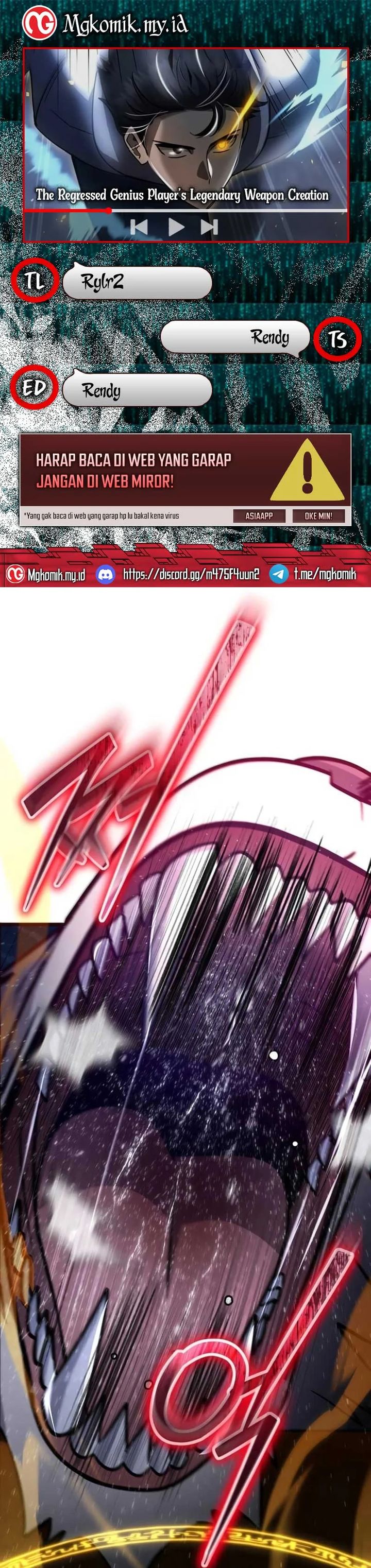 The Regressed Genius Player’s Legendary Weapon Creation Chapter 42 Gambar 1