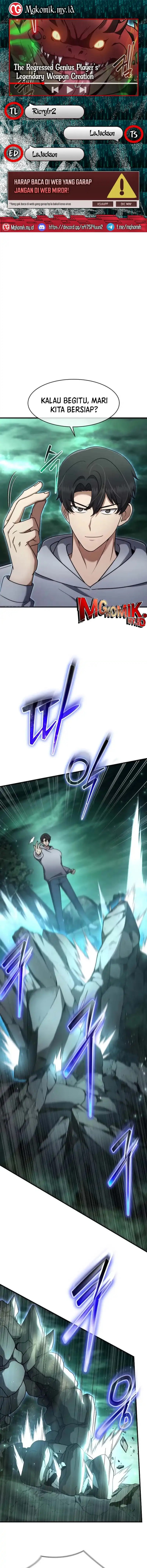 The Regressed Genius Player’s Legendary Weapon Creation Chapter 68 Gambar 1