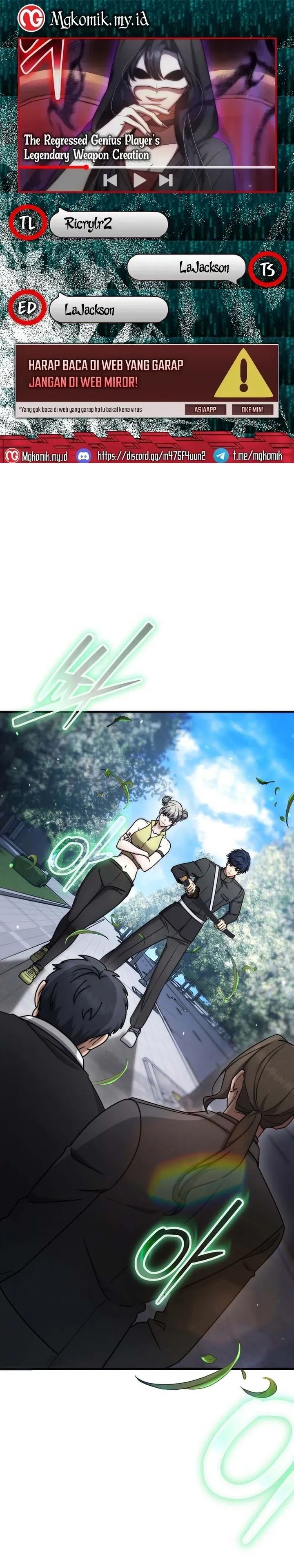 The Regressed Genius Player’s Legendary Weapon Creation Chapter 74 Gambar 1