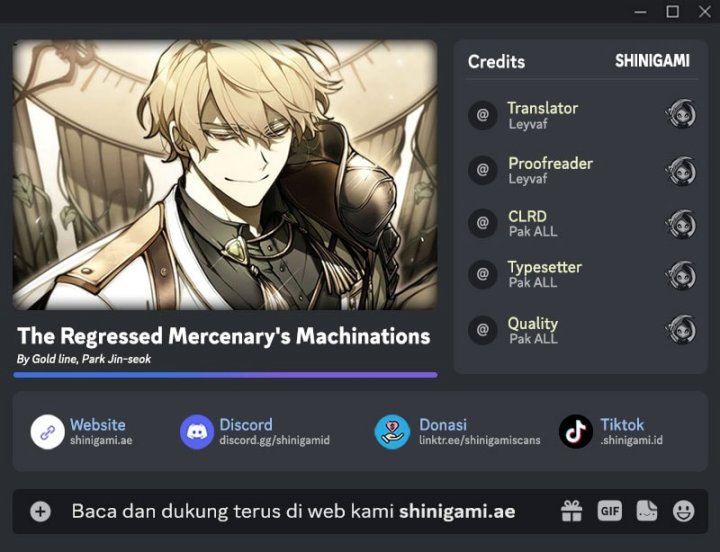 The Regressed Mercenary’s Machinations Chapter 38 Gambar 1