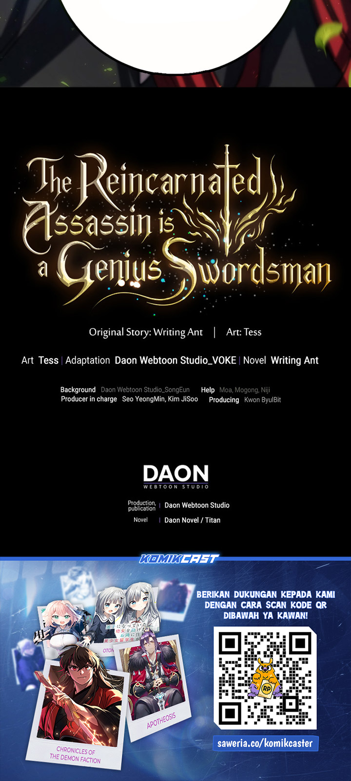 The Reincarnated Assassin is a Genius Swordsman Chapter 51 Gambar 65