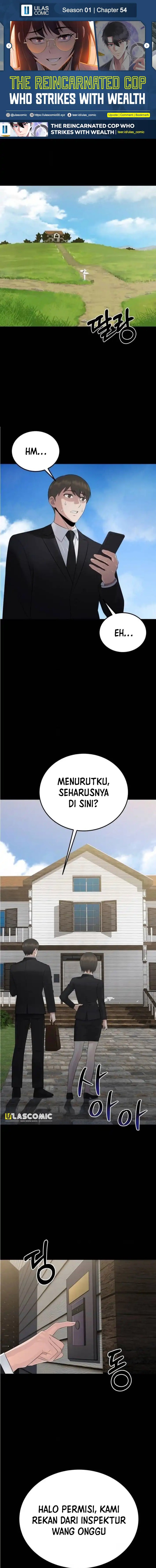 The Reincarnated Cop Who Strikes With Wealth Chapter 54 Gambar 1