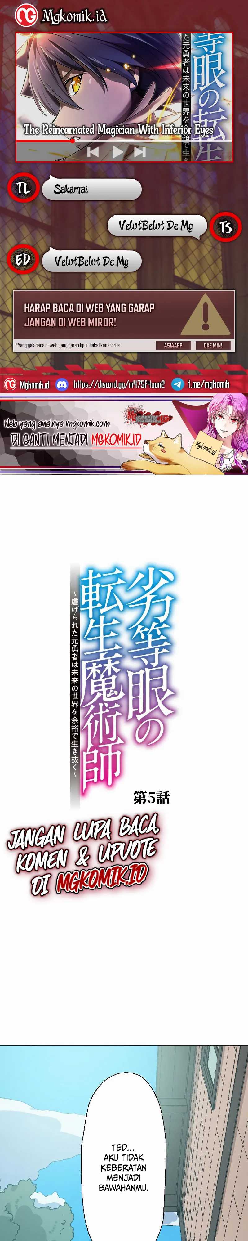 The Reincarnated Magician With Inferior Eyes ~The Oppressed Ex-hero Survives the Future World With Ease~ Chapter 05 Gambar 1