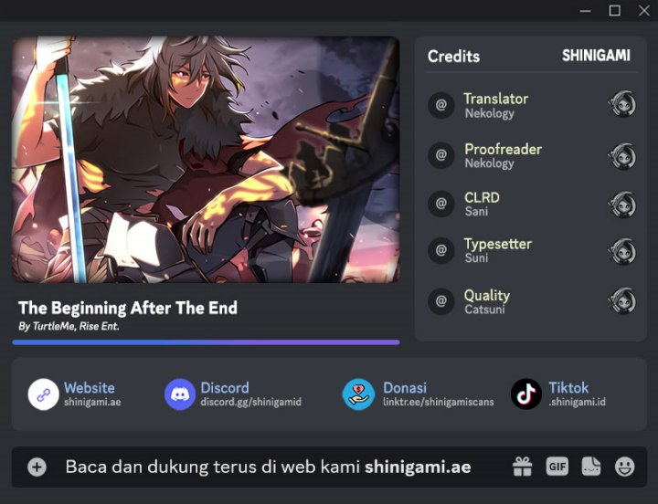 The Beginning After the End (The King Grey Reincarnation) Chapter 184 Gambar 1