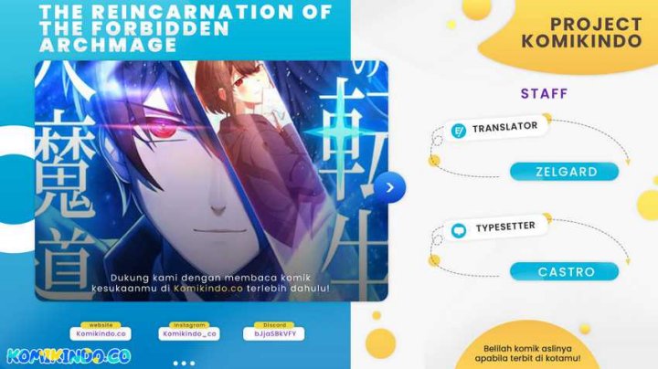 The Reincarnation of the Forbidden Archmage Chapter 40 Gambar 1