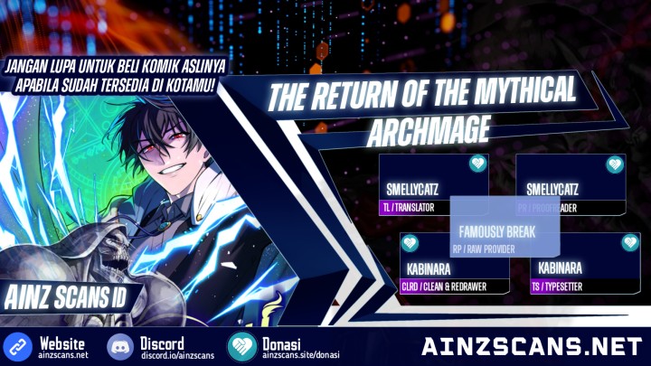 The Return of the Mythical Archmage (The Reincarnation of the Great Mage in Myth) Chapter 06 Gambar 1