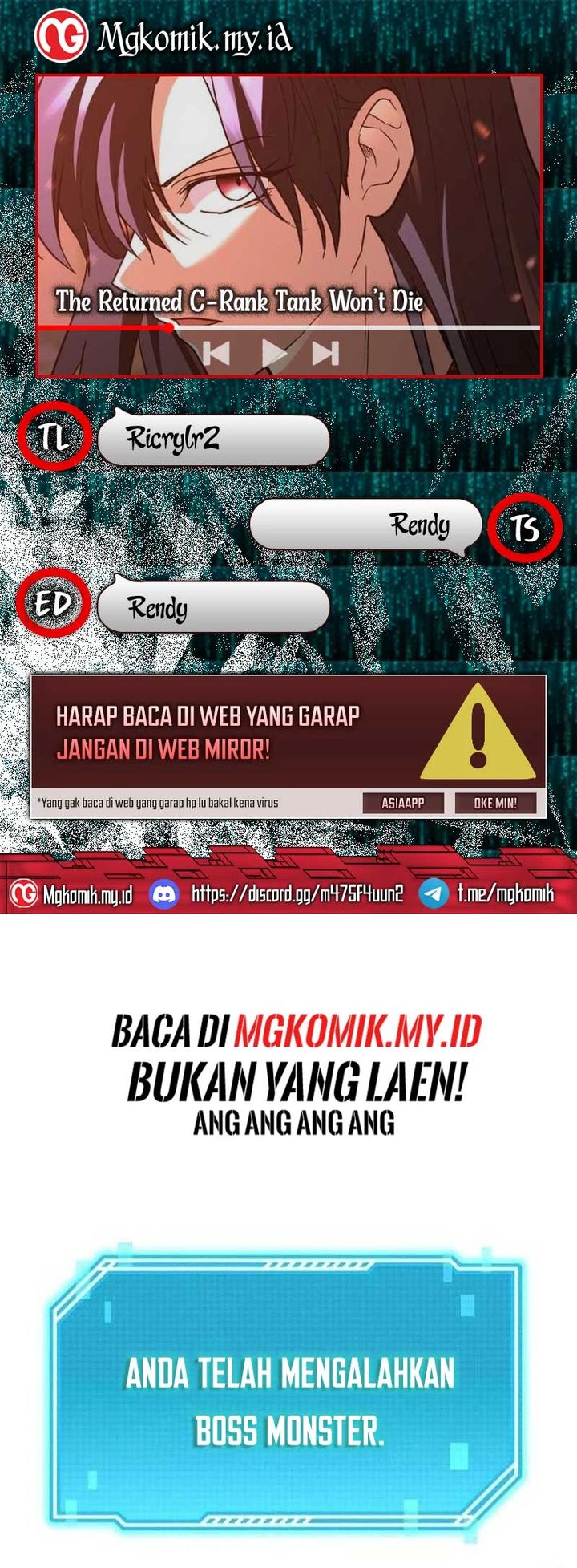 The Returned C-Rank Tank Won’t Die! Chapter 44 Gambar 1