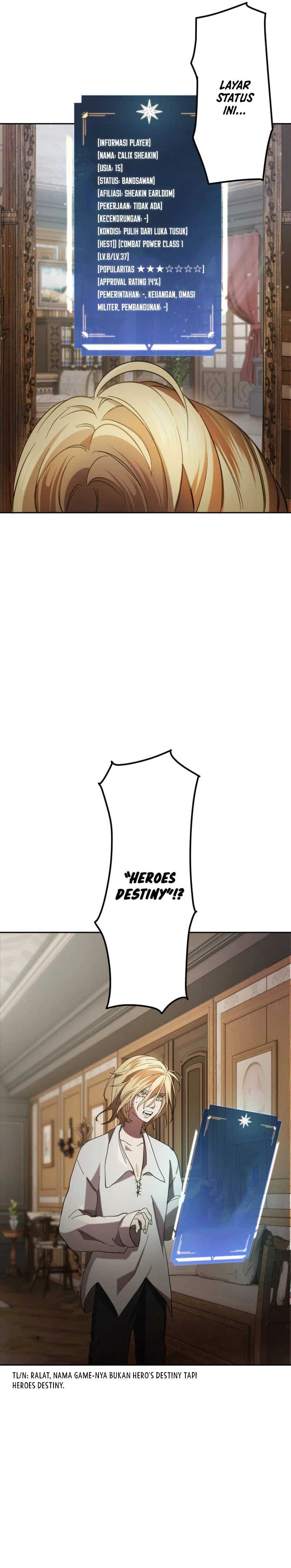 The Reversal of My Life as a Side Character Chapter 02 Gambar 12