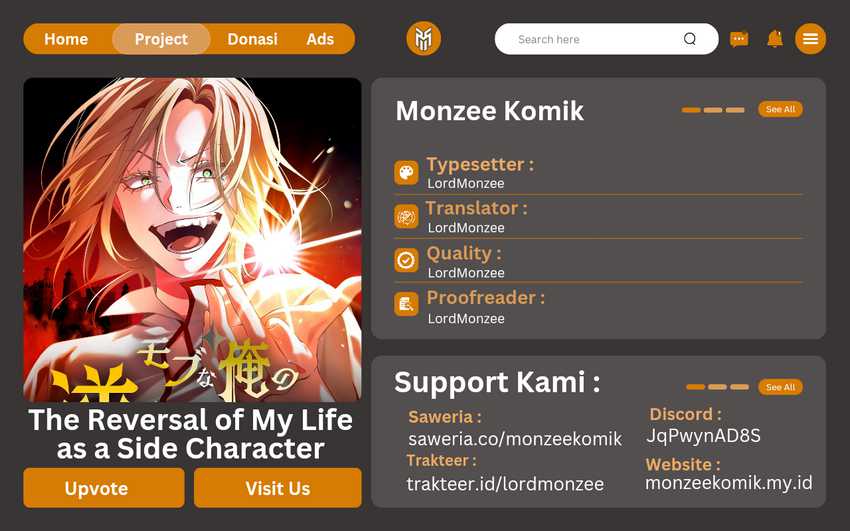 The Reversal of My Life as a Side Character Chapter 27 Gambar 1