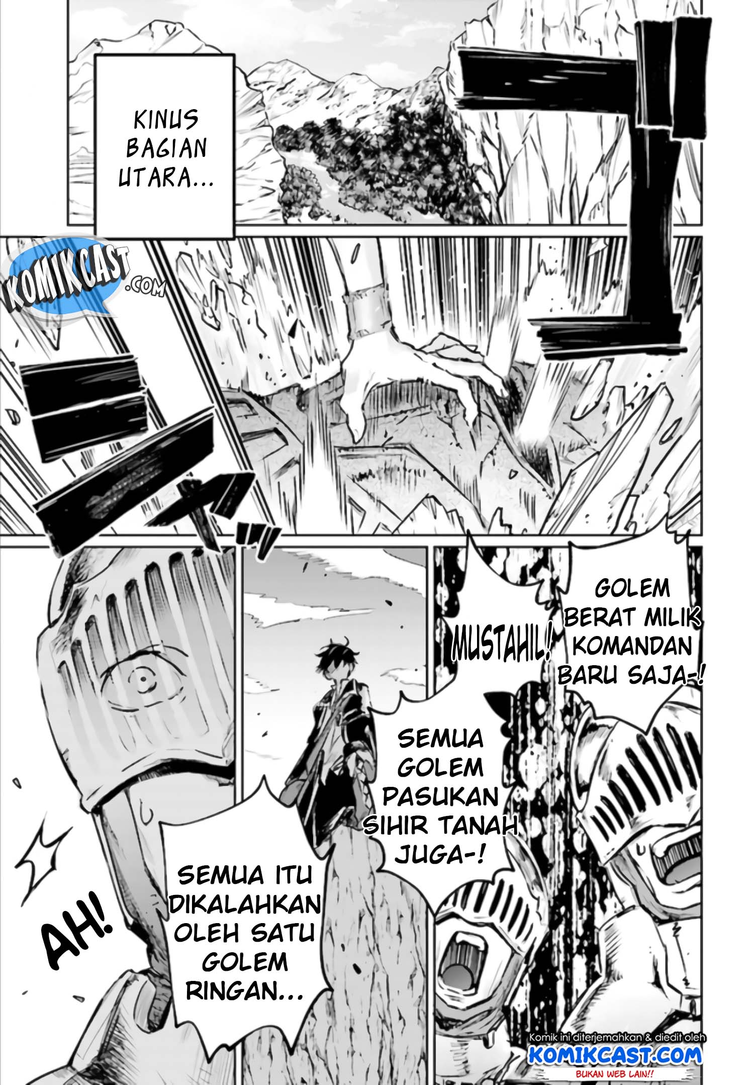 The Sorcerer King of Destruction and the Golem of the Barbarian Queen Chapter 01 Gambar 4