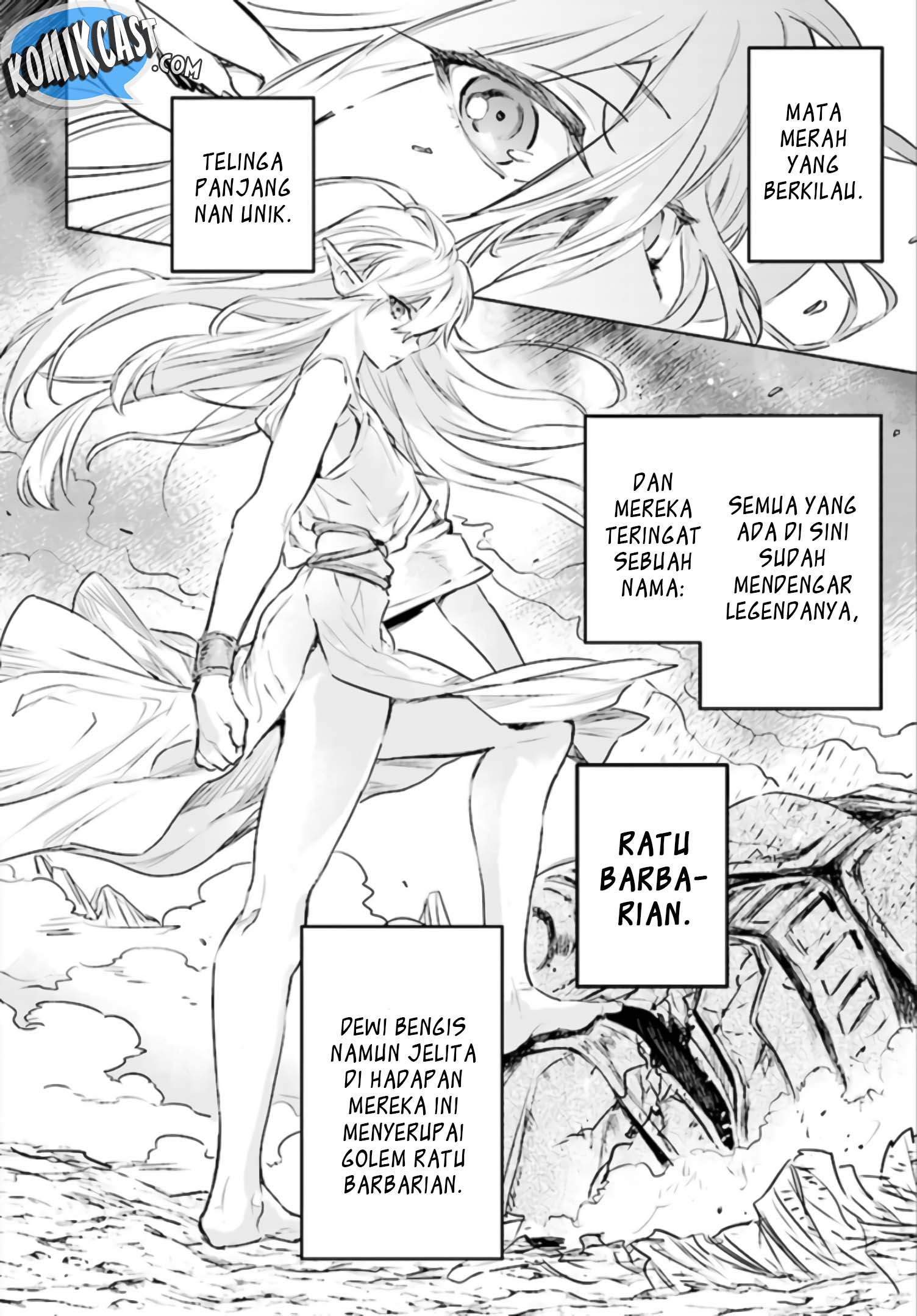 The Sorcerer King of Destruction and the Golem of the Barbarian Queen Chapter 01 Gambar 5