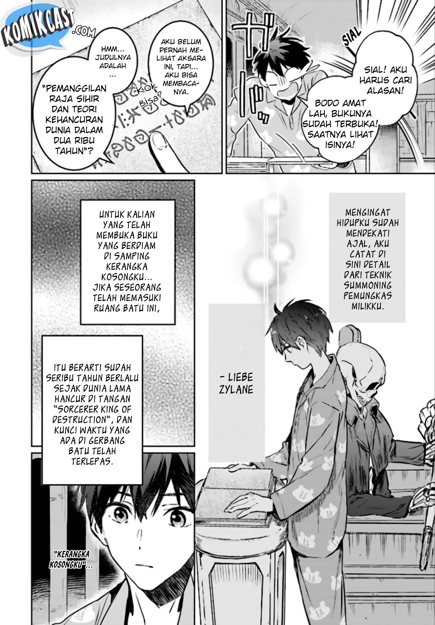 The Sorcerer King of Destruction and the Golem of the Barbarian Queen Chapter 01 Gambar 23