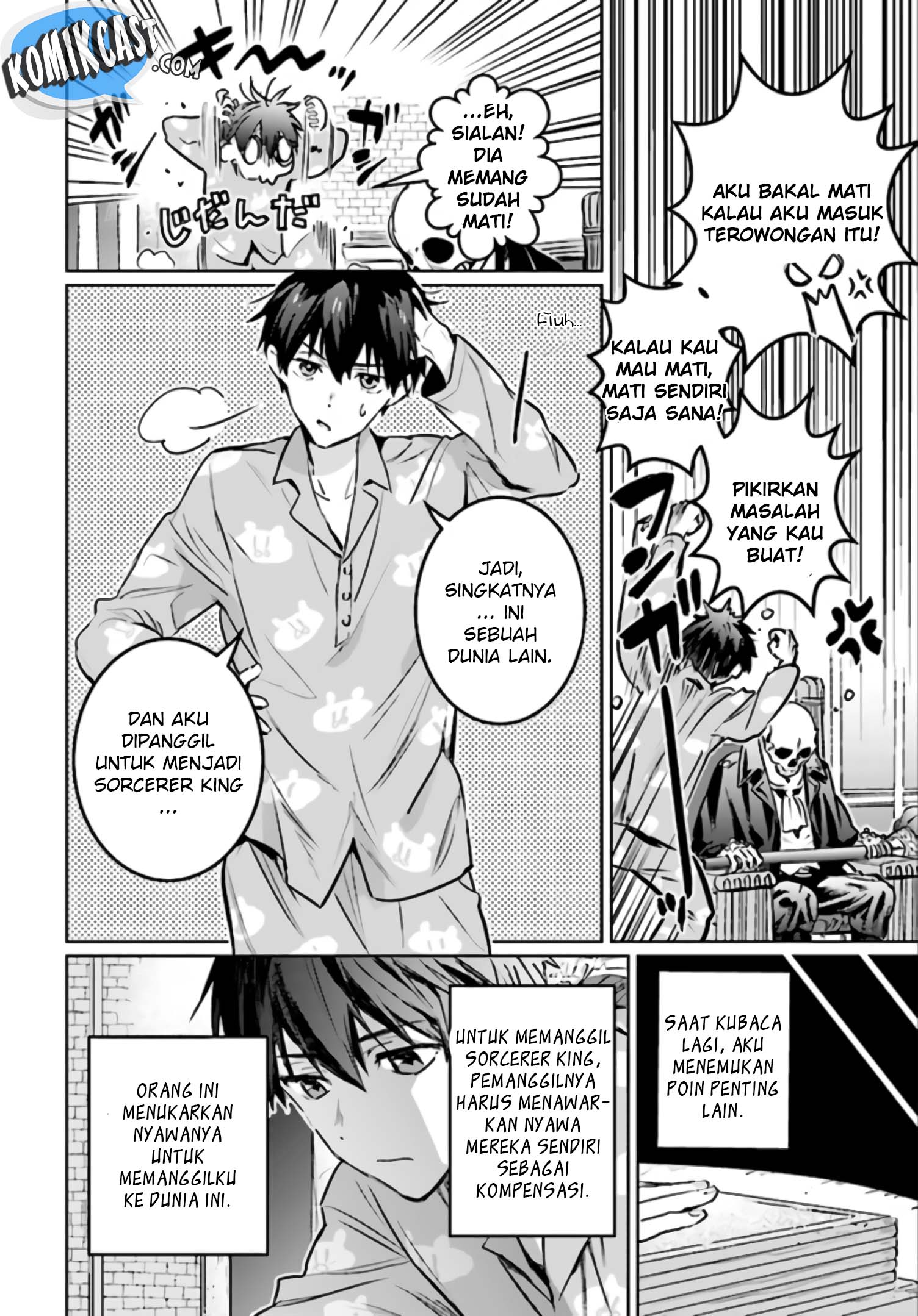 The Sorcerer King of Destruction and the Golem of the Barbarian Queen Chapter 01 Gambar 27